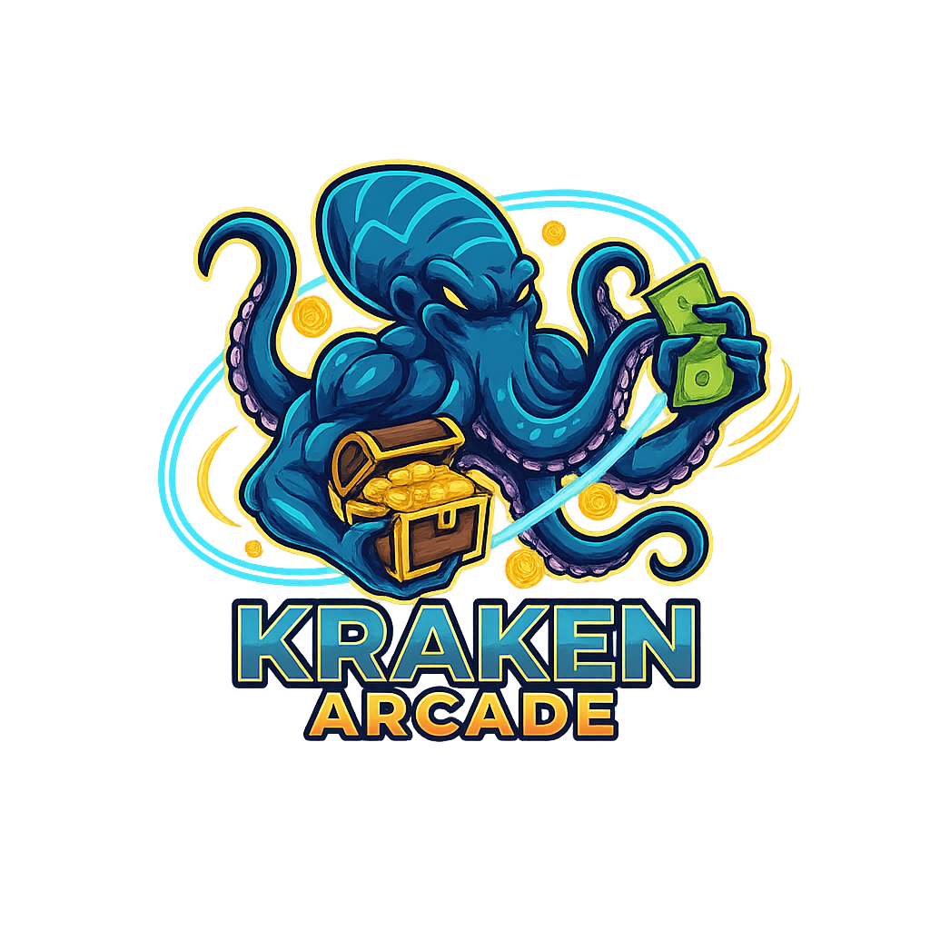 Kraken Arcade Logo
